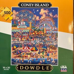 Dowdle puzzle 500 piece Coney Island